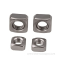 Stainless Steel Square Head Machine Screw Nuts